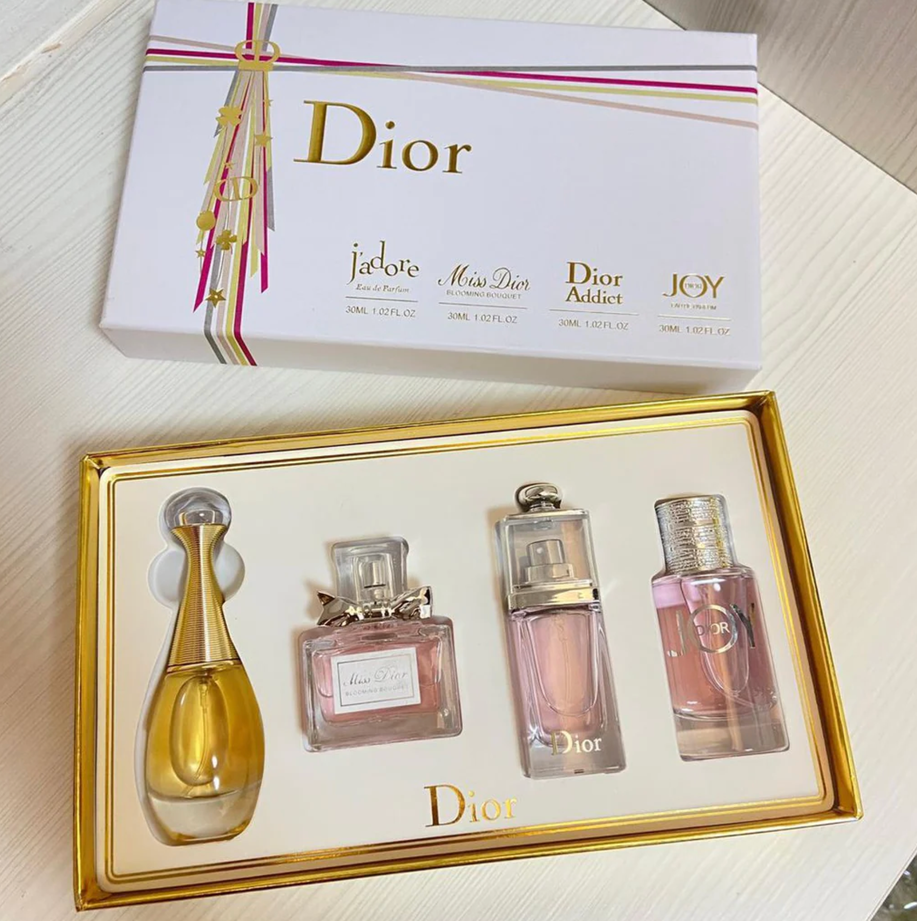 COFFRET DlOR 25ML x 4 ( 100ML )